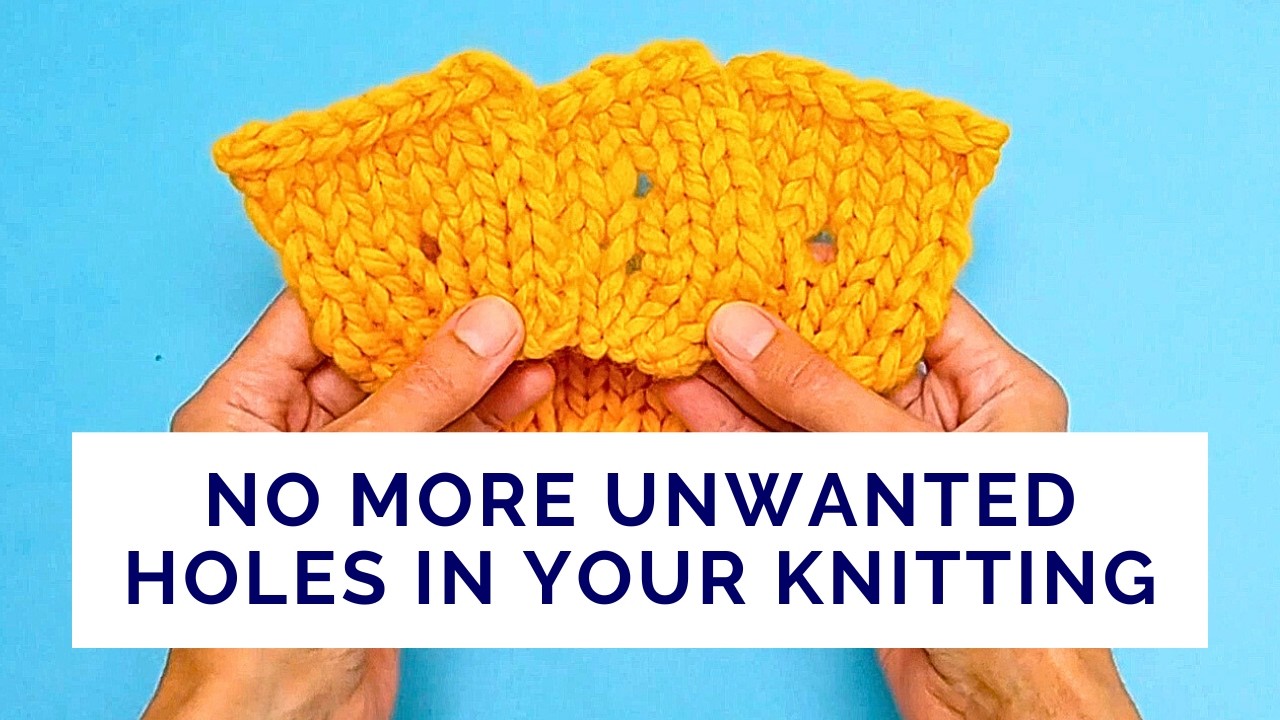 Дырки в вязании? Шесть причин их появления и как их избежать!