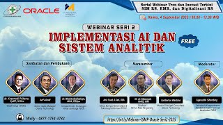 Webinar Seri 2:  Implementasi AI dan Sistem Analitik