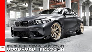 Weltpremiere und dynamischer Auftritt des BMW M Performance Parts Concept  in Goodwood.