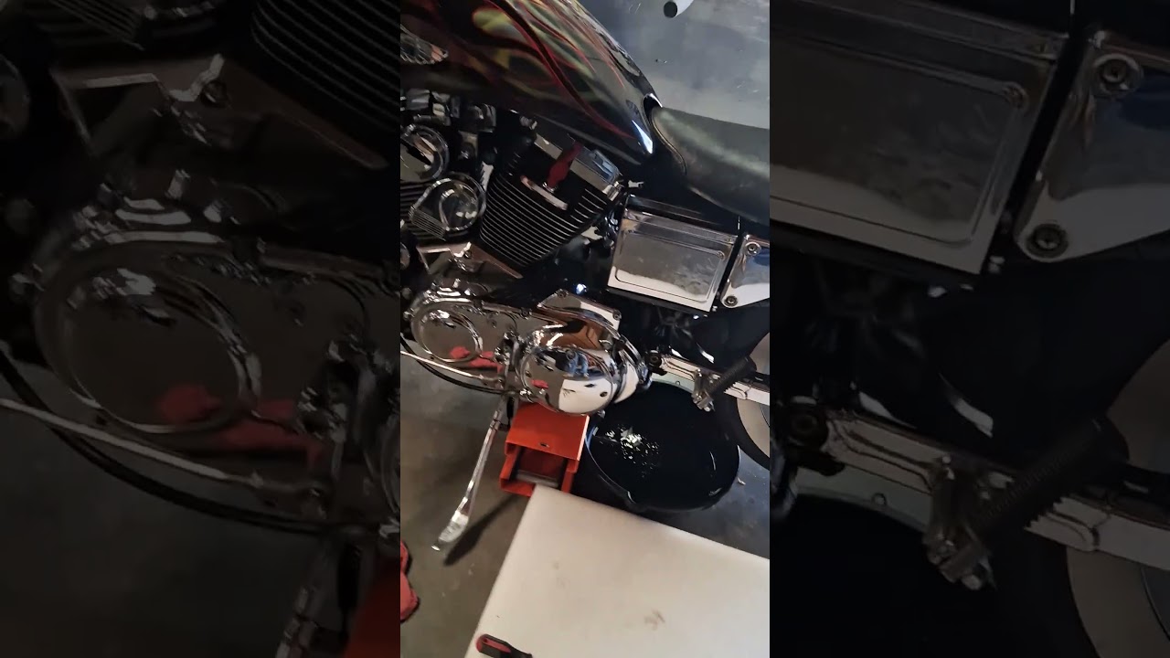 1999-2003 Harley-Davidson Sportster 1200/883.  OIL CHANGE.  #harleydavidson