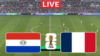 France vs Paraguay LIVE | FIFA World Cup 2026 | Full Match Streaming | FC 26 Gameplay Simulation screenshot 5