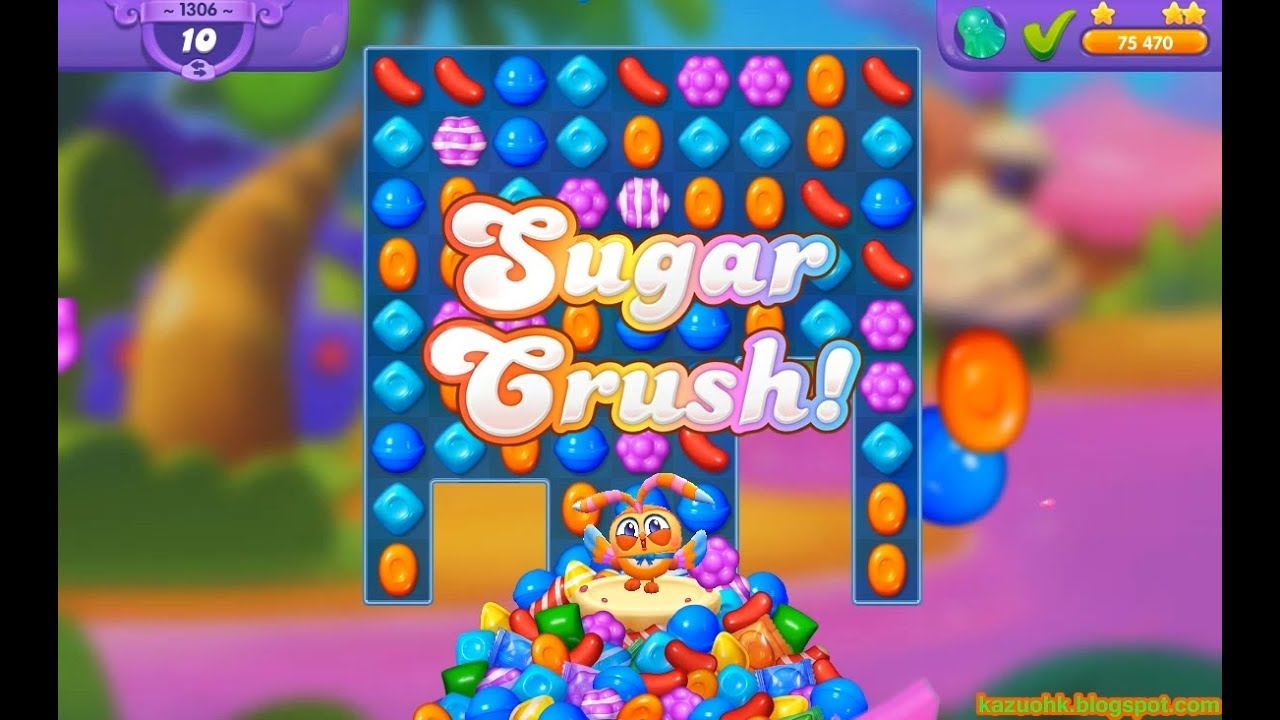 Candy Crush Friends Saga Level 1306 (3 stars, No boosters