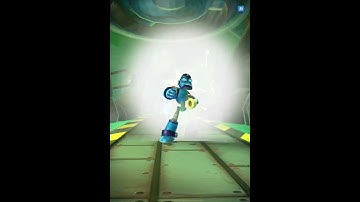 CRASH ON THE RUN FROSTY GEARY DEFEATED #crash #crashbandicoot #crashontherun #shortsfeed #shorts