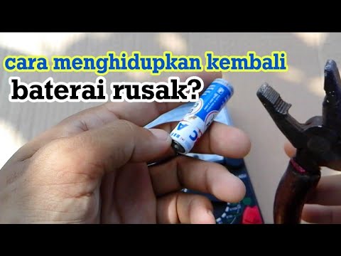 Video: Cara Menghidupkan Semula Bateri