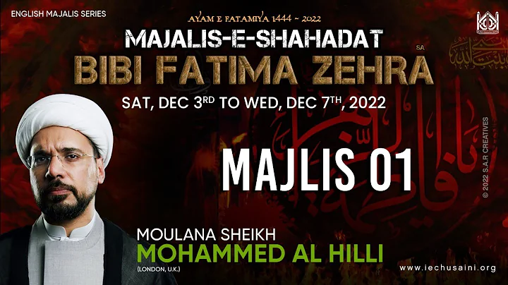 Majlis e Shahadat Syeda Fatima Zahra (SA) Majlis 1...