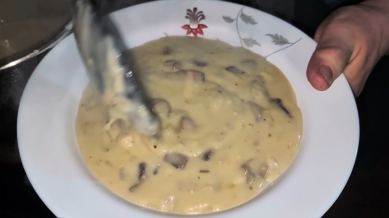 Preparare ciulama de ciuperci @ramonaluca1985 