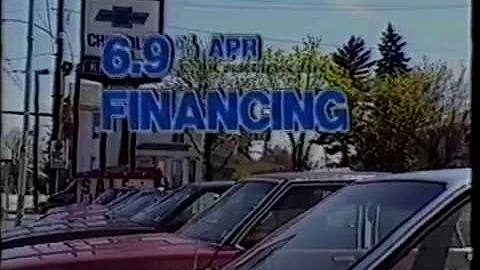 Ken Hess Chevrolet commercials from 1986