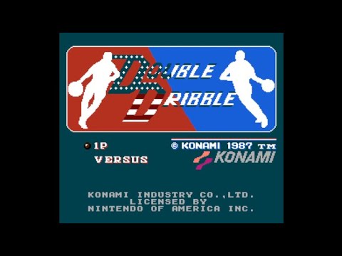 Double Dribble - Nintendo Entertainment System - Intro & Title Screen