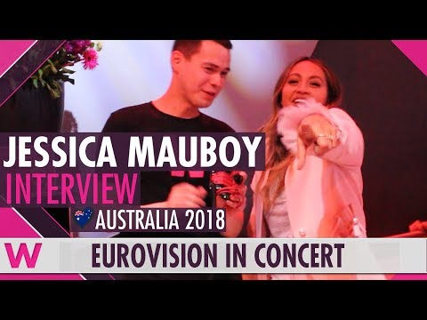Jessica Mauboy (Australia 2018) Interview | Eurovision in Concert 2018