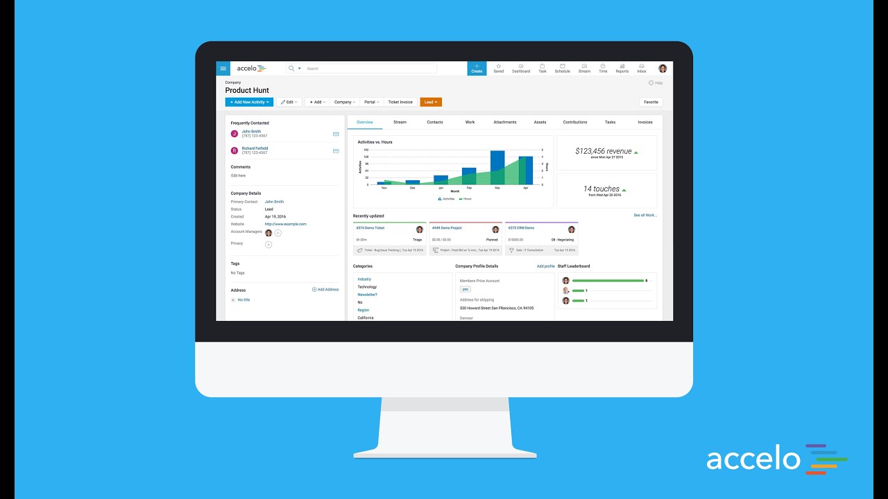 video Accelo: Project Management Software