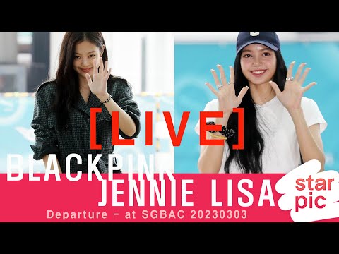 [LIVE] / BLACKPINK JENNIE LISA / Departure - at SGBAC 20230303