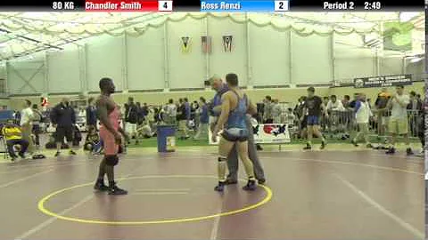 Mens Freestyle 80 KG Chandler Smith vs. Ross Renzi