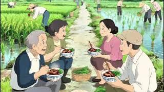 Download lagu A Day in the Countryside – Peaceful Village Life Aesthetic – Slow Living🌿🕊️animation
