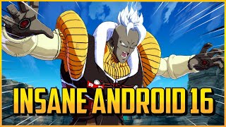 DBFZ ▰ This Android 16 Was Going Crazy!【Dragon Ball FighterZ】