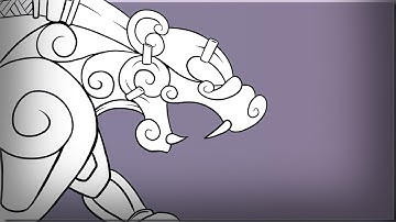 Viking Bear Sketch - IPad Pro Timelapse