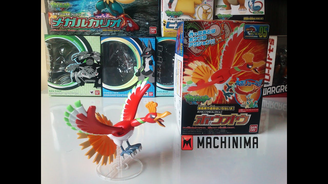 Pack Boneco Pokémon Lendário Ho-Oh e Lugia Tomy - Bonecos