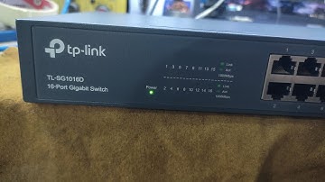 TP LINK LT SG1016D 16port Gigabit Switch
