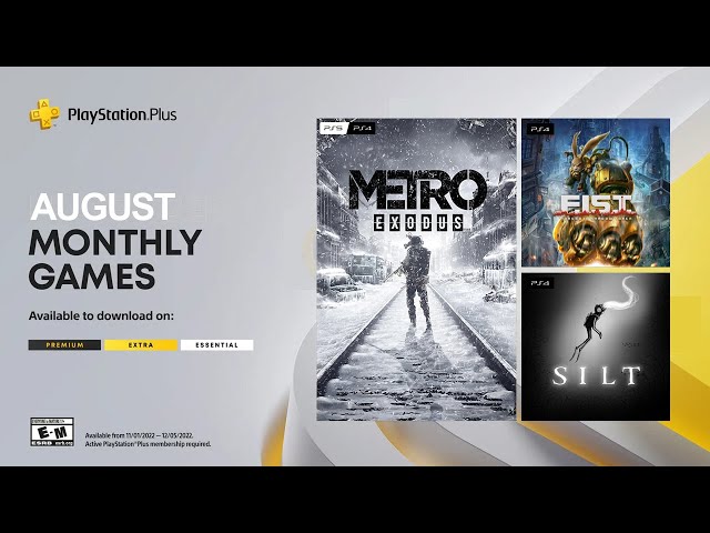 PlayStation Plus Essential - August 2022 - PS PLUS ESSENTIAL 