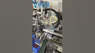 High Speed Automatic Transformer Bobbin Coil Teflon Tube Inserting Winding Taping Casing Machine