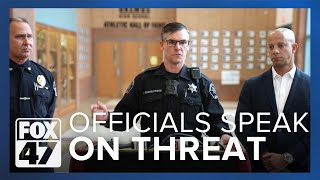 Officials breakdown fake shooting threat at Okemos High School