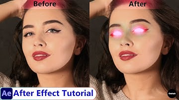 Glowing eye effect in after effect