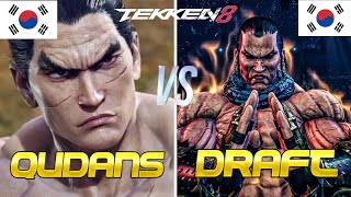 Tekken 8 ▰ DRAFTINK (Feng) Vs QUDANS (Kazuya) ▰ Ranked Matches