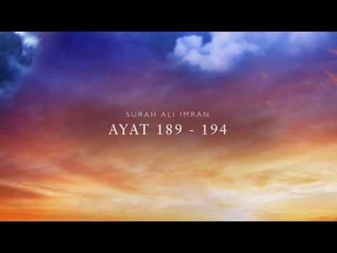 Surah Ali Imran Ayat 189 194
