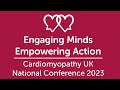 Cardiomyopathy uk conference 2023 is complete