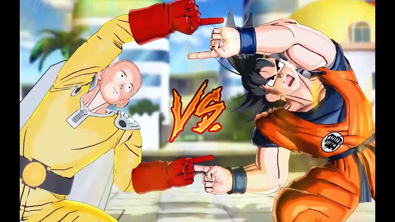 GOKU VS SAITAMA - QUIEN ES MÁS FUERTE? - YouTube