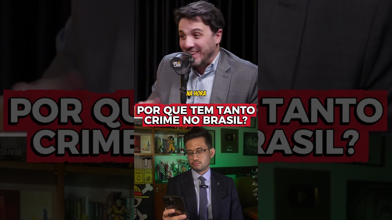 Kim kataguiri questiona a pergunta mais importante sobre a criminalidade no Brasil