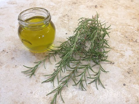 Έλαιο δενδρολίβανου για υγιή μαλλιά ~ Rosemary oil for strong hair