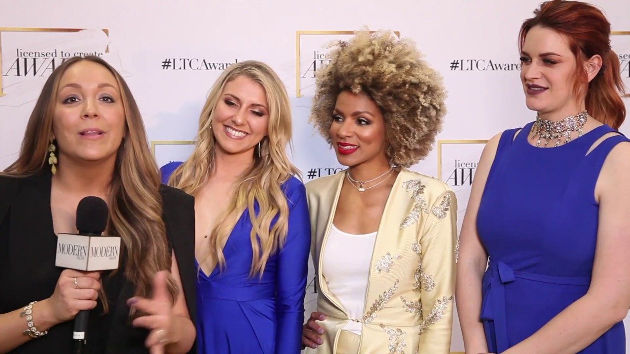 2019 Licensed to Create Awards Gold Carpet with MODERN SALON's Alison Alhamed and Maggie Mulhern