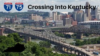 Crossing Into Kentucky on I-75 South