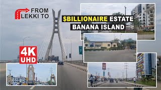 Lekki, Ikoyi, Banana Island Tour In 4K UHD