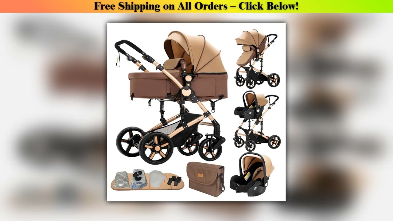 Baby Stroller Light Stroller for Newborn pushchair prams Baby Carriage 3 in 1 baby car seat