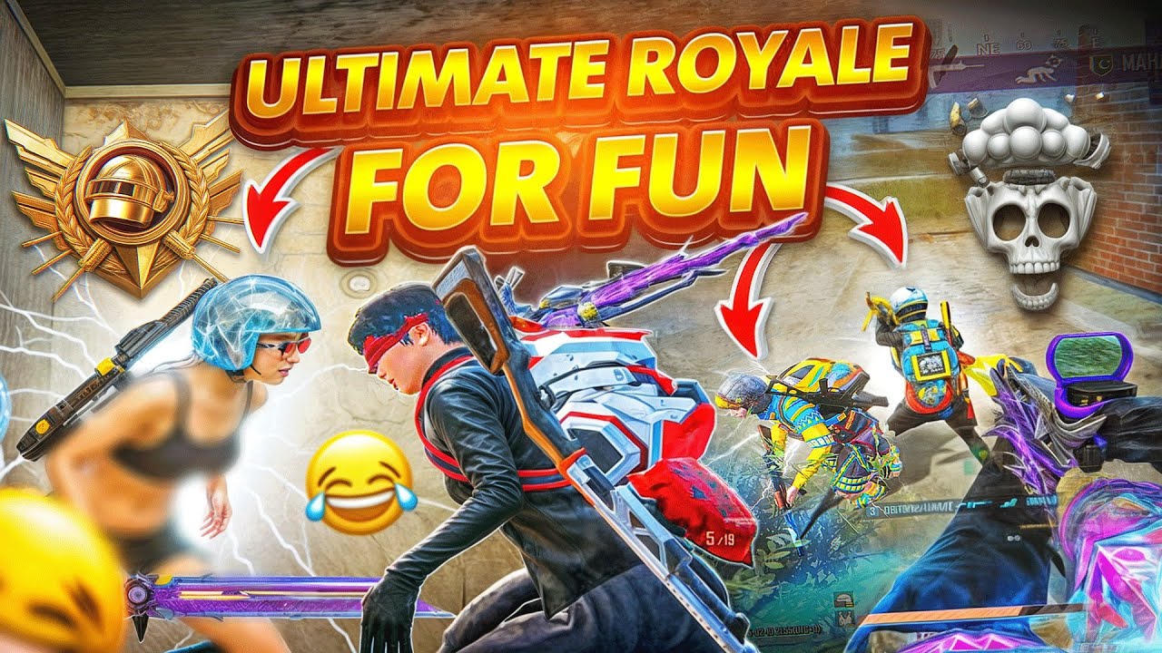 الاحتراف بأسلوب كوميدي في التميت رويال‼️💀🤣🔥Funny Yet Pro Moments in Ultimate Royale
