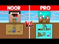 Minecraft NOOB vs PRO: NOOB FOUND SECRET BASE UNDER HEAD BLOCK! (Animation)