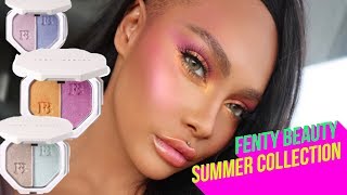 FENTY BY RIHANNA SUMMER COLLECTION REVIEW AND TUTORIAL | SONJDRADELUXE