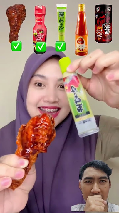 MUKBANG AYAM TOPING SUPER PEDAS #mukbang #jajanan #food #makanan #funny #eating #asmr #pedas