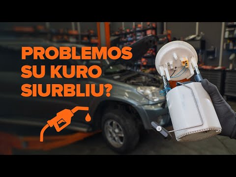 Video: Kaip sužinoti, ar mano kuro siurblys arba kuro filtras yra sugedę?