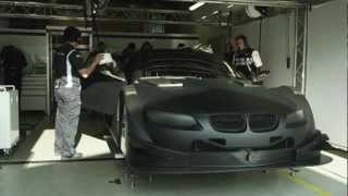 All New Bmw M3 Dtm 2012 Testing - Roll Out