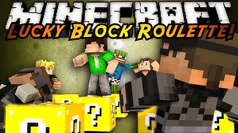 Minecraft Modded Mini-Game : LUCKY BLOCK ROULETTE!