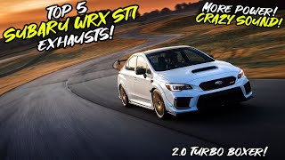 Top 5 Subaru WRX STI Exhausts 2023!