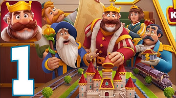 Royal kingdom - Tutorial - LEVEL 1,2,3,4,5 - Gameplay Walkthrough Part 1 ( ANDROID / iOS )