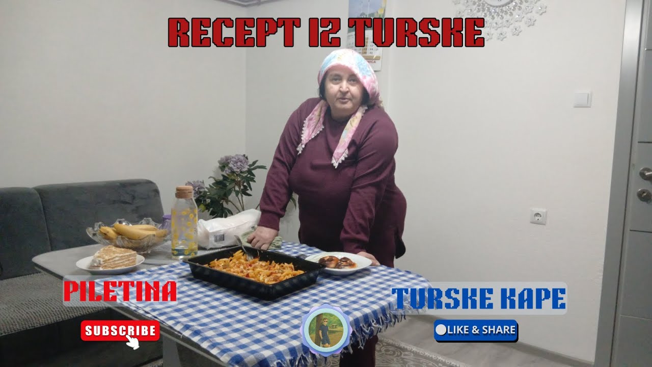 MAMA PRAVI FENSI VECERU *TURSKI RECEPT*!!!!
