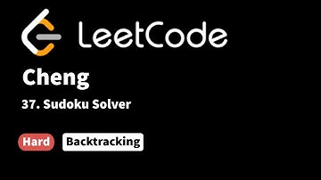 LeetCode 37. Sudoku Solver