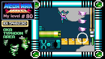 ロックマンメーカー自作ステージ【Megaman maker my level】80