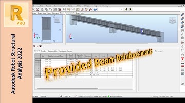 Design of RC Beams in Autodesk Robot Structural Analysis