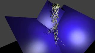 Blender - particle engine test 4