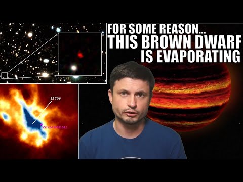 First Ever Brown Dwarf Violently Losing Atmosphere For Reasons Unknown